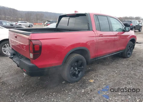 2025 Honda Ridgeline Black Edition z USA, uszkodzony, nr VIN 5FPYK3F83SB044954